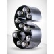 07. 3D LETTERS with Uncovered Incandescent light bulbs or LED - 12426